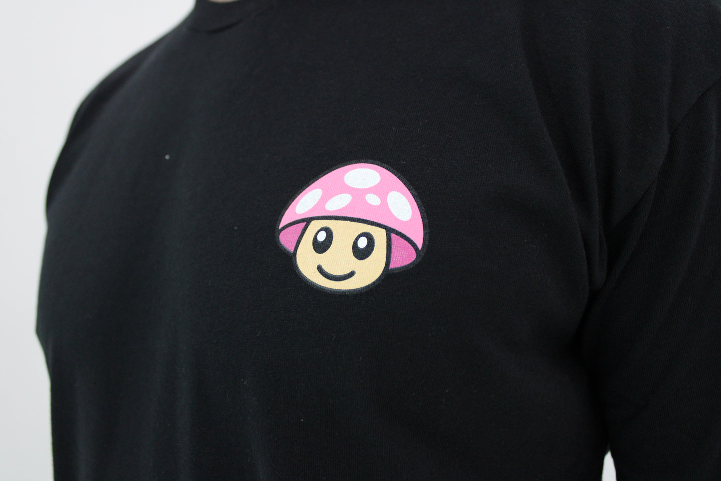 Myscelf Organic Cotton Heavyweight T-Shirt / Pink Mushroom