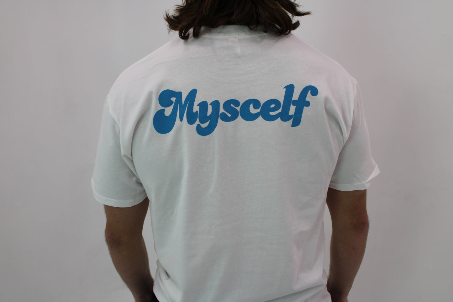 Myscelf Organic Cotton Heavyweight T-Shirt / Blue Mushroom