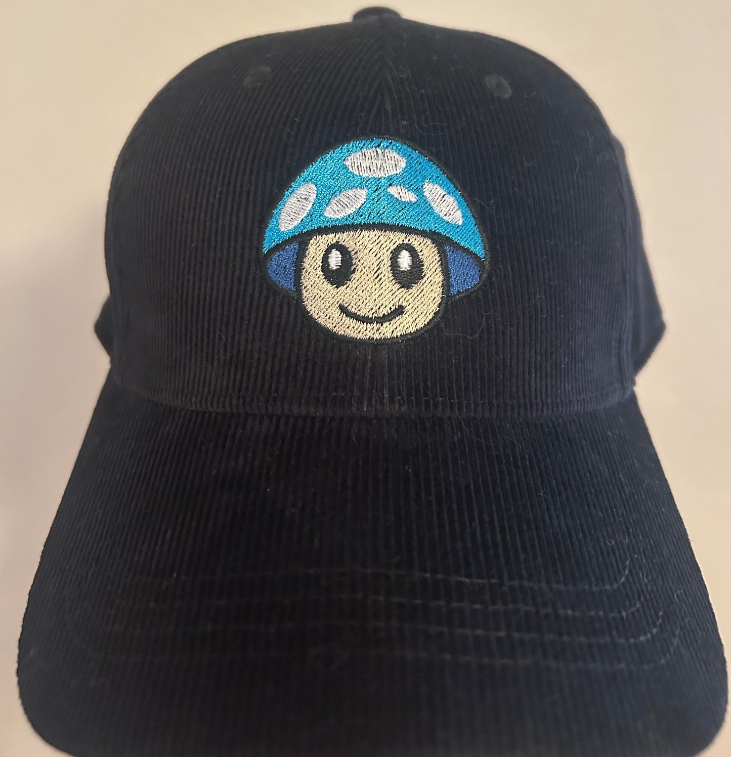 Organic Cotton Blue Mushroom Dad Cap